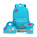 Durable Polyester Backpack Elementary School Bags